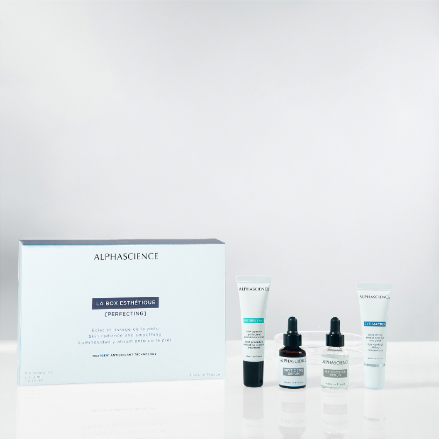 LA BOX ESTHETIQUE® PERFECTING - Phytic TC, HA Booster, Eye Matrix, Regen Hx