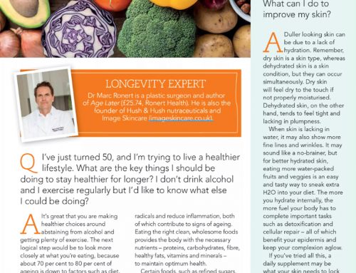 Dr Marc Ronert featuring in Top Santé in “Ask the Experts”